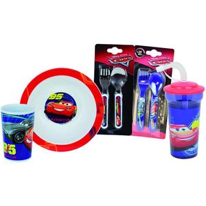 006378-set-vaisselle-verre-assiette-creuse-verre-paille-2-lots-de-couverts-enfant-fun-house-disney-cars-bleu-rouge-tu