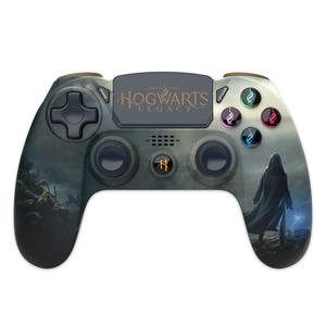 140122b-manette-de-jeu-sans-fil-ps4-prise-jack-boutons-lumineux-freaks-geeks-harry-potter-hogwarts-legacy-paysage-bleu