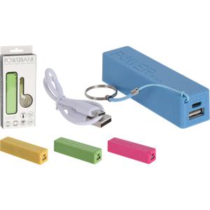 a2500134-batterie-externe-koopman-international-bleu-rose-jaune-vert-19x2-4x8-cm
