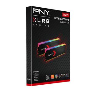 00202854-memoire-ram-pc-2x16go-6000-pc48000-pny-md32gk2d5600036xrgb-noir-16-go